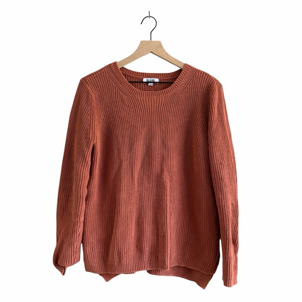 525 America Cotton Thick Knit Sweater Size Small
